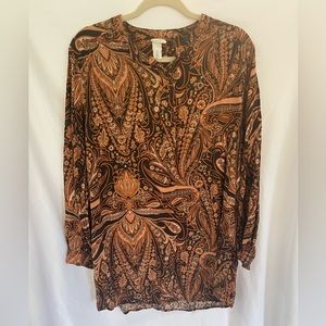 H&M x Richard Allan Short Patterned Dress Size 10